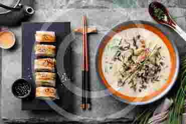Classic California Sushi Bar Lunch Set