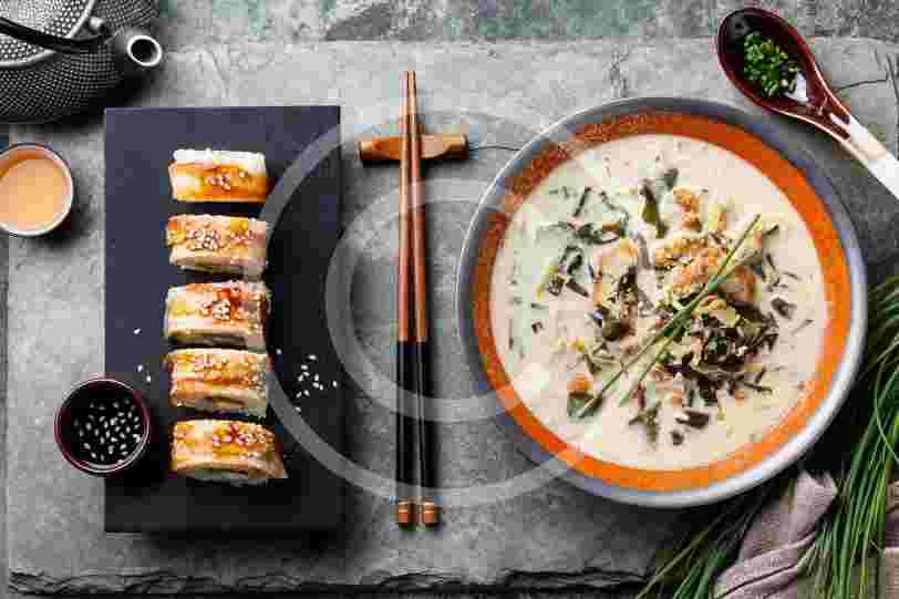 Classic California Sushi Bar Lunch Set